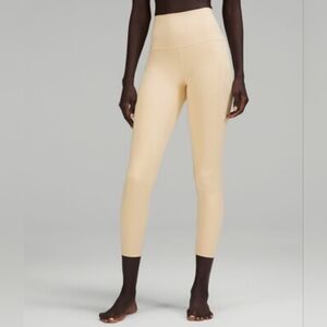 Lululemon Size 14 Women's Yellow High-Waisted Leggings